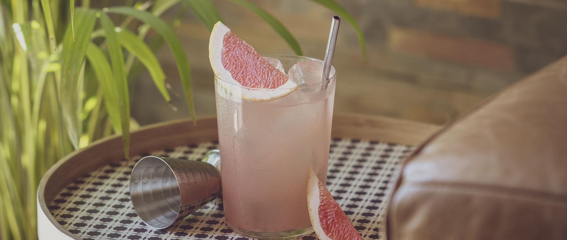 cocktail génépi ciel rose