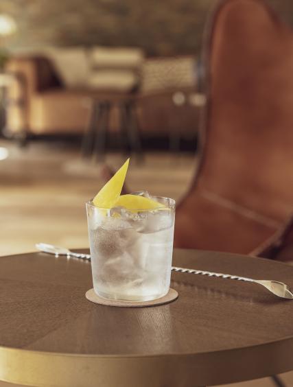 Cocktail Génépi comme en isère verre