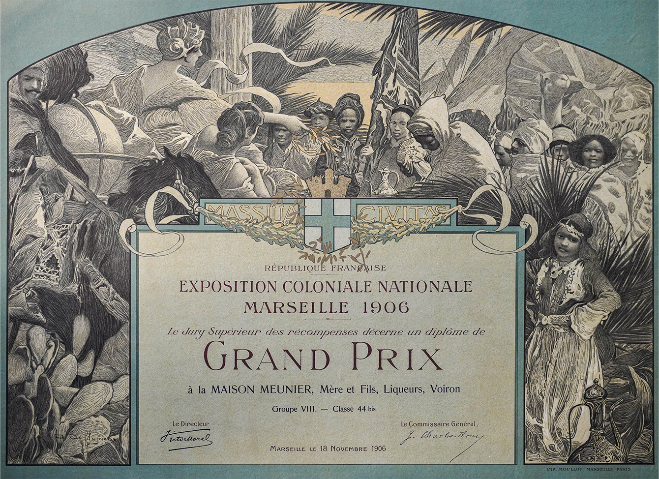 médaille or expo meunier 1906